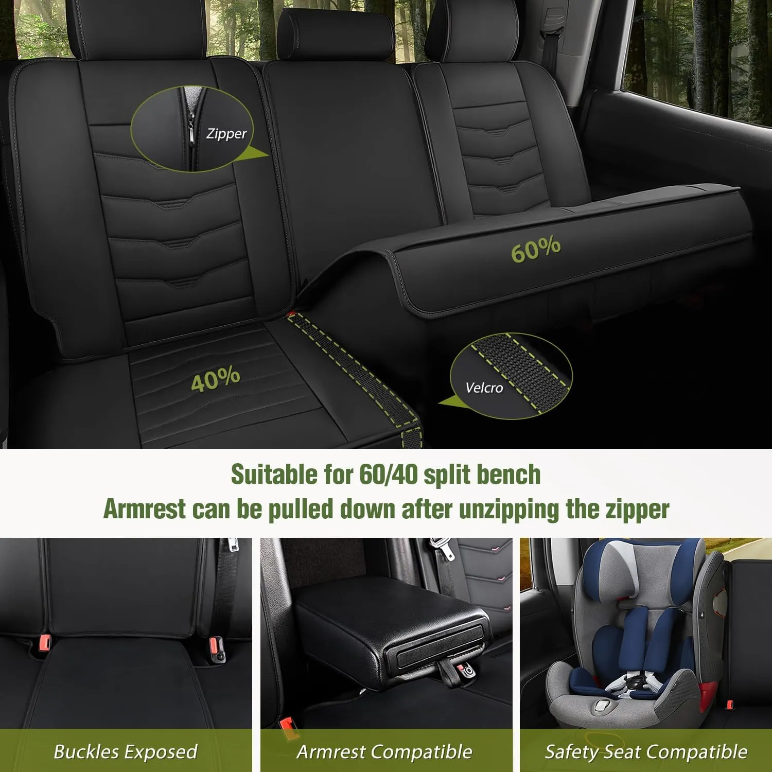 2008-2024 Toyota Tundra Double Cab CrewMax Cab Seat Covers
