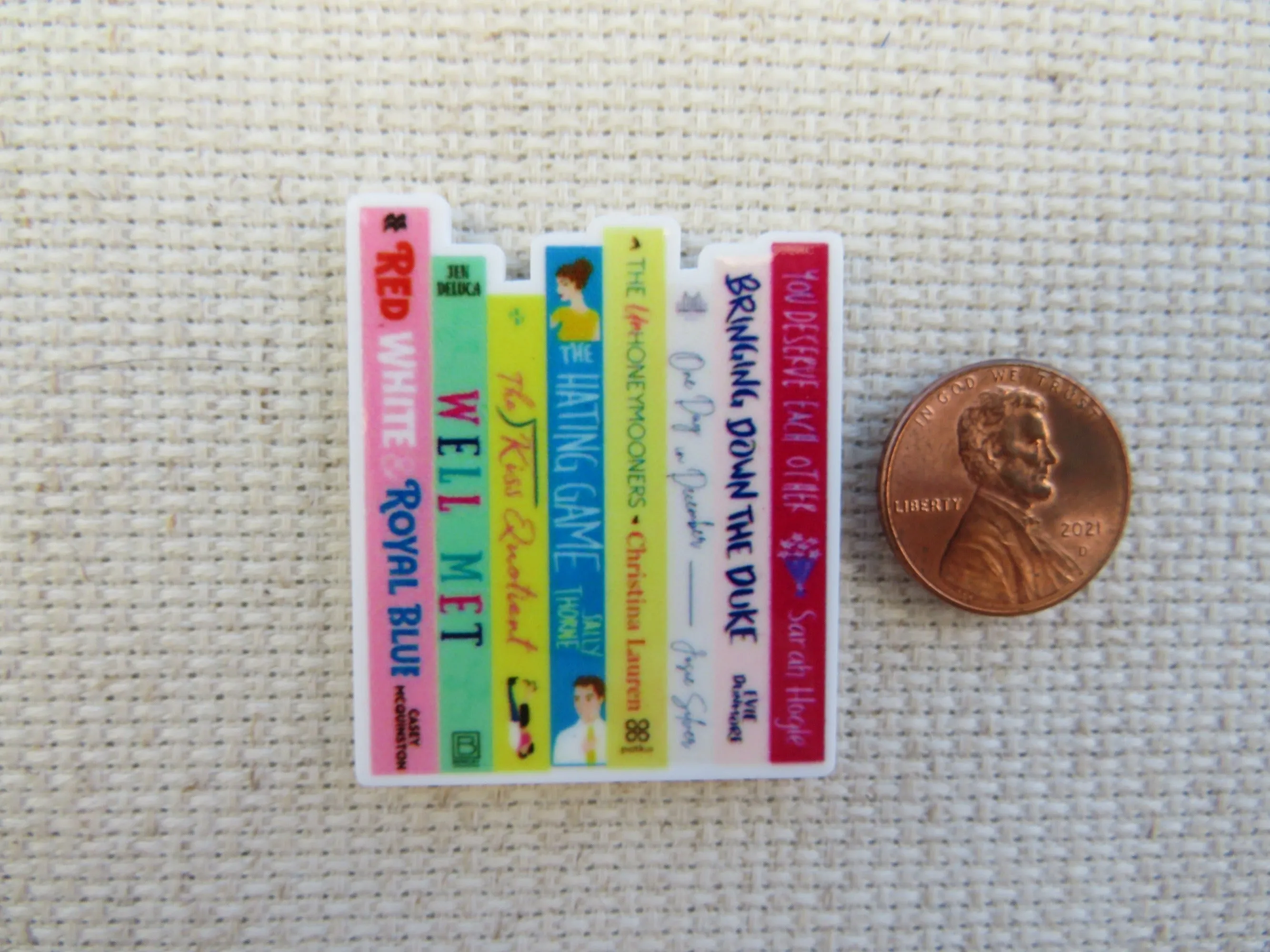 Book Ends Needle Minder, Cover Minder, Magnet