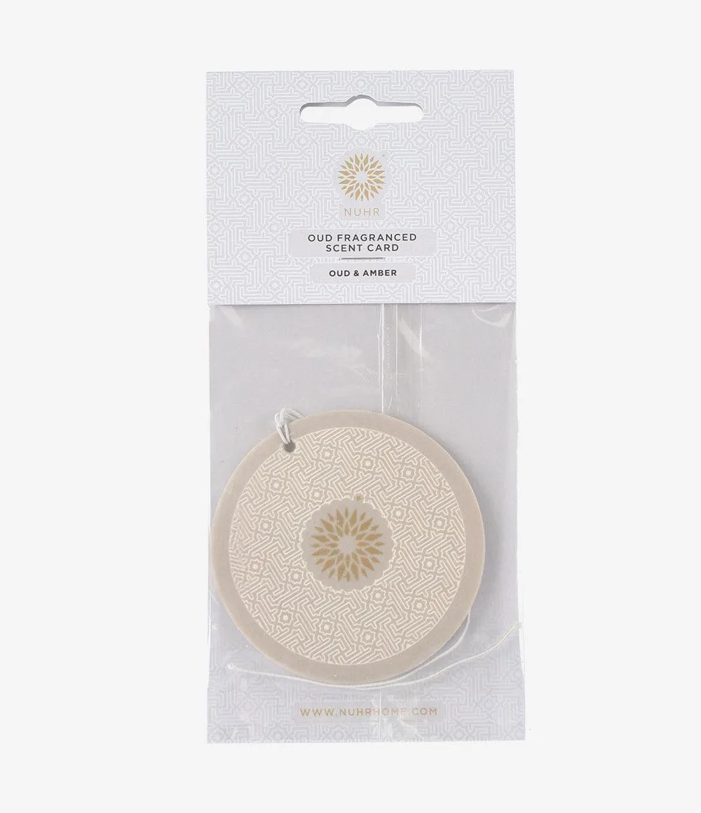 Car Air Freshener in Oud and Amber