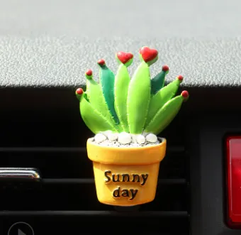 Car Air Freshener Plants Perfume Vent Outlet Air Conditioning