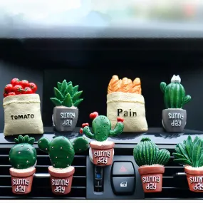Car Air Freshener Plants Perfume Vent Outlet Air Conditioning