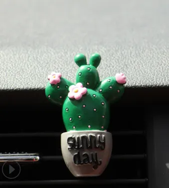 Car Air Freshener Plants Perfume Vent Outlet Air Conditioning