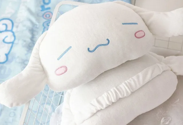 Cinnamoroll Inspired Car Neck Headrest Pillows Seatbelt Cover