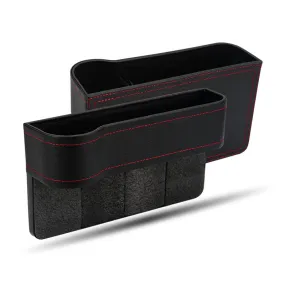 Color: Black A, style: Set - PU leather storage box