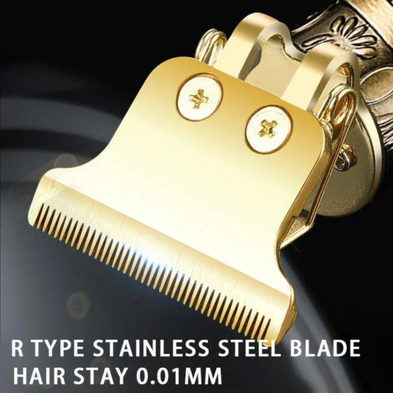 Cordless Rechargable Salon Grade Beard Hair Trimmer Clipper for Men