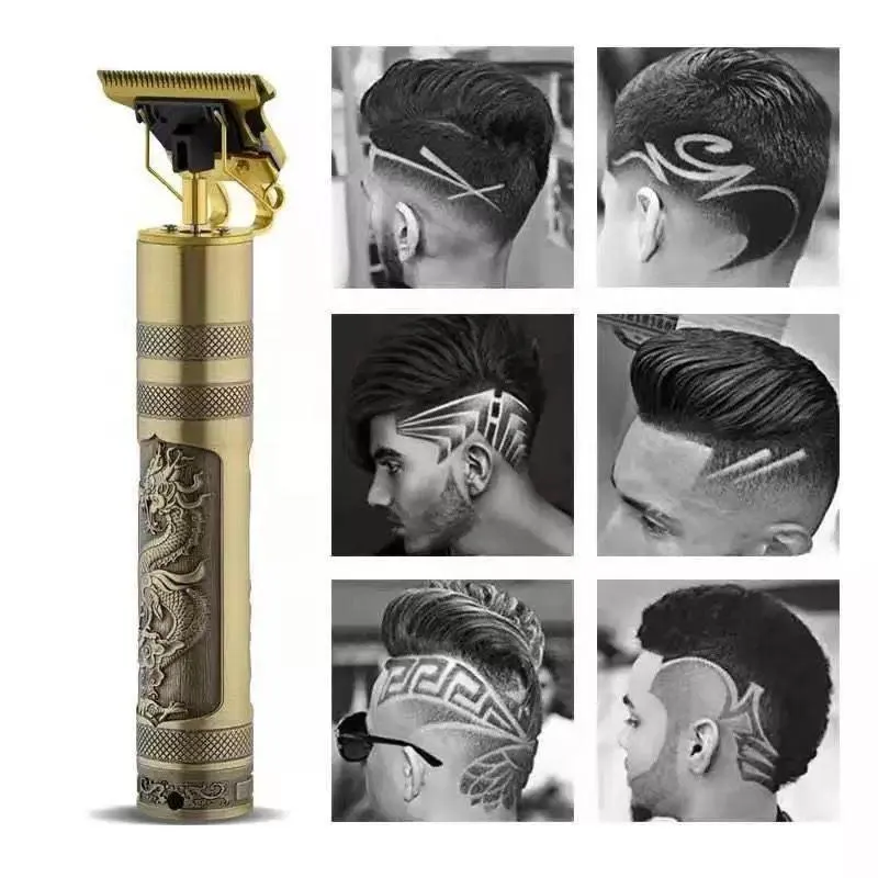 Cordless Rechargable Salon Grade Beard Hair Trimmer Clipper for Men