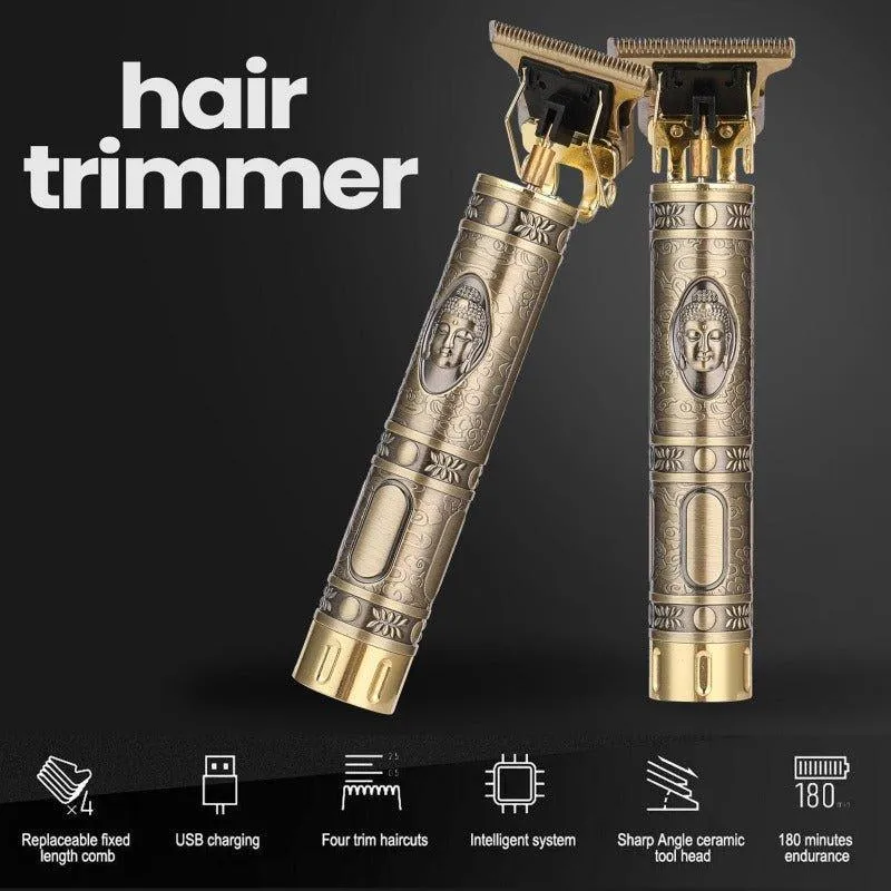 Cordless Rechargable Salon Grade Beard Hair Trimmer Clipper for Men