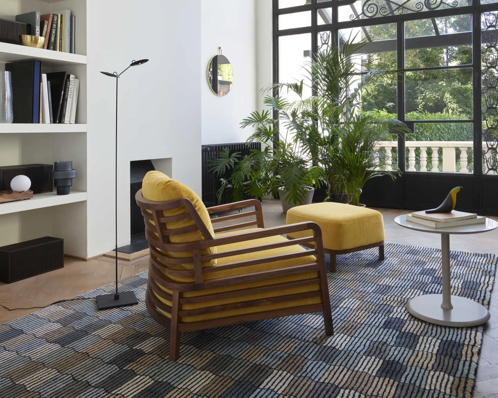Flax Armchair High Back