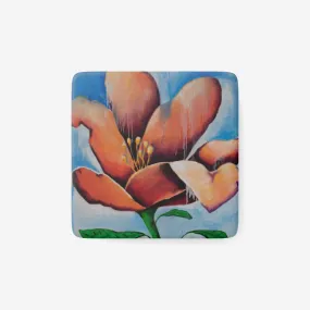 Flower Drops Porcelain Magnet