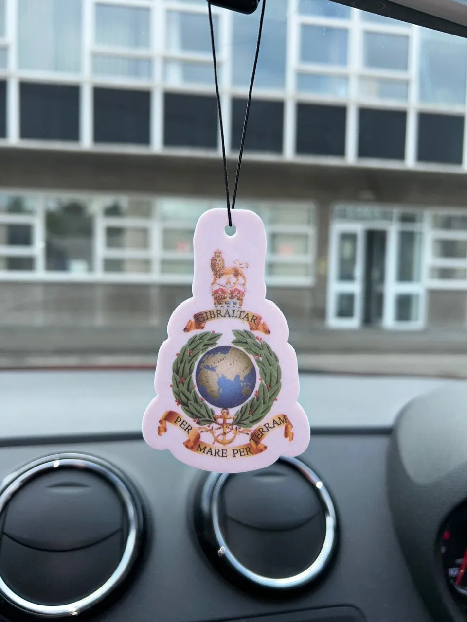 Globe & Laurel Car Air Freshener