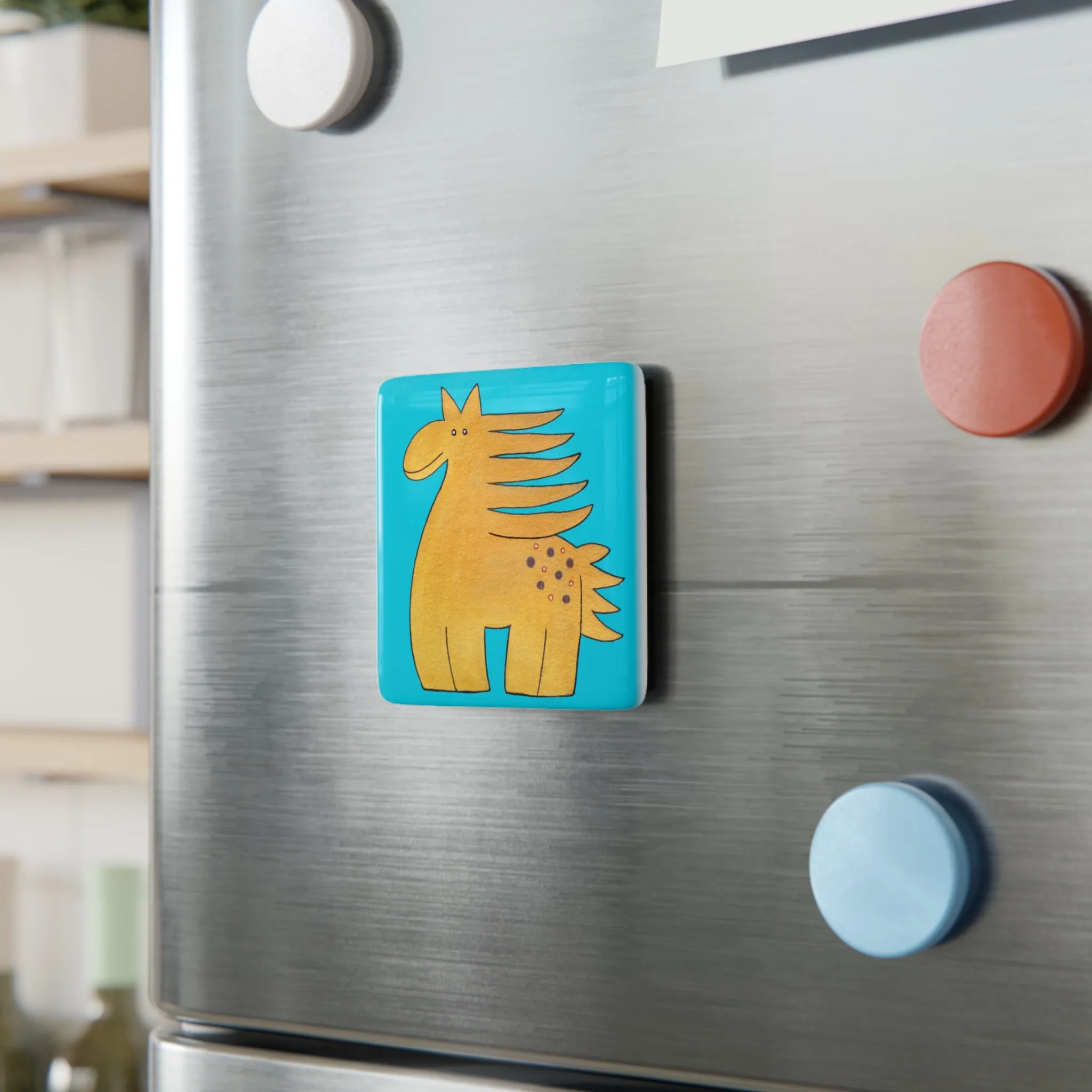 Horse Porcelain Magnet