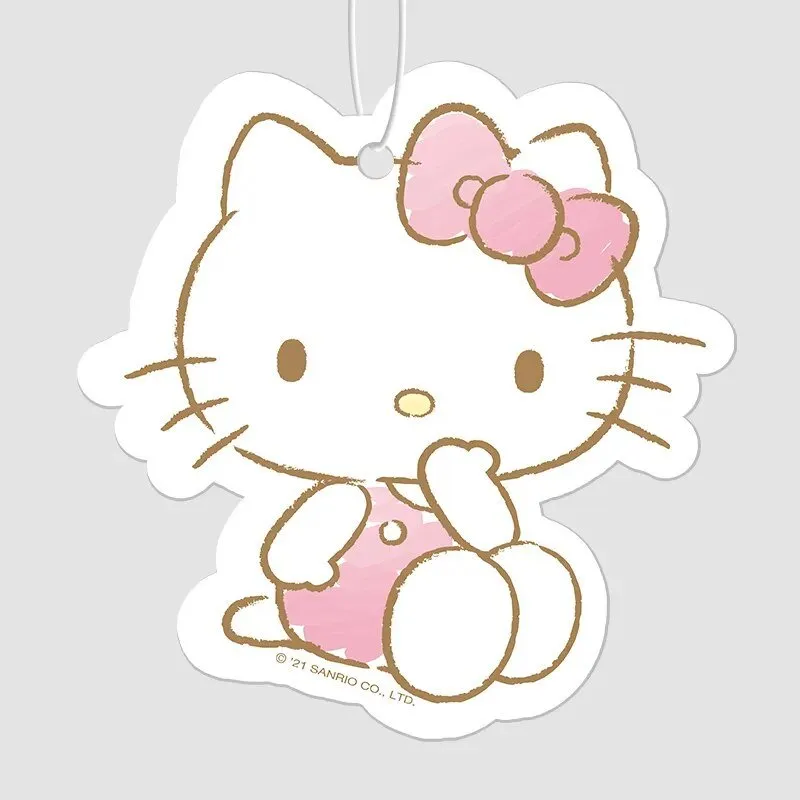 Kawaii Hello Kitty Car Air Freshener 3pcs (  bonus 2pcs)