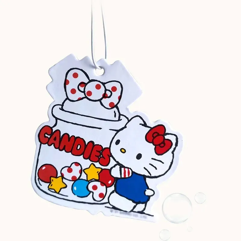 Kawaii Hello Kitty Car Air Freshener 3pcs (  bonus 2pcs)