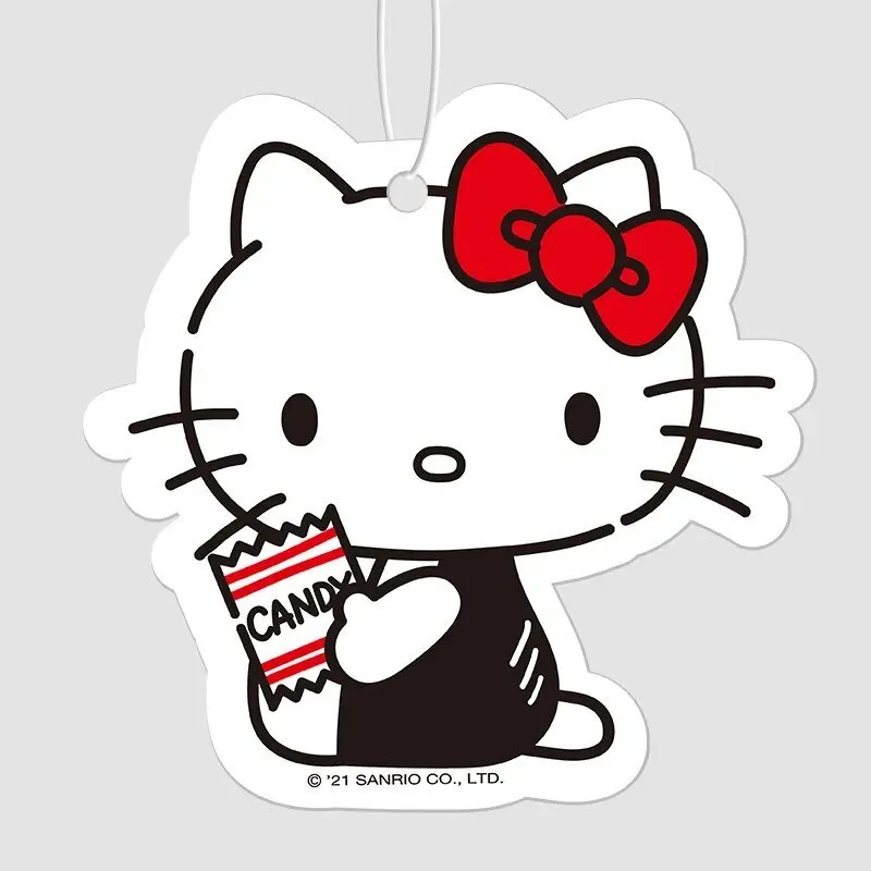 Kawaii Hello Kitty Car Air Freshener 3pcs (  bonus 2pcs)