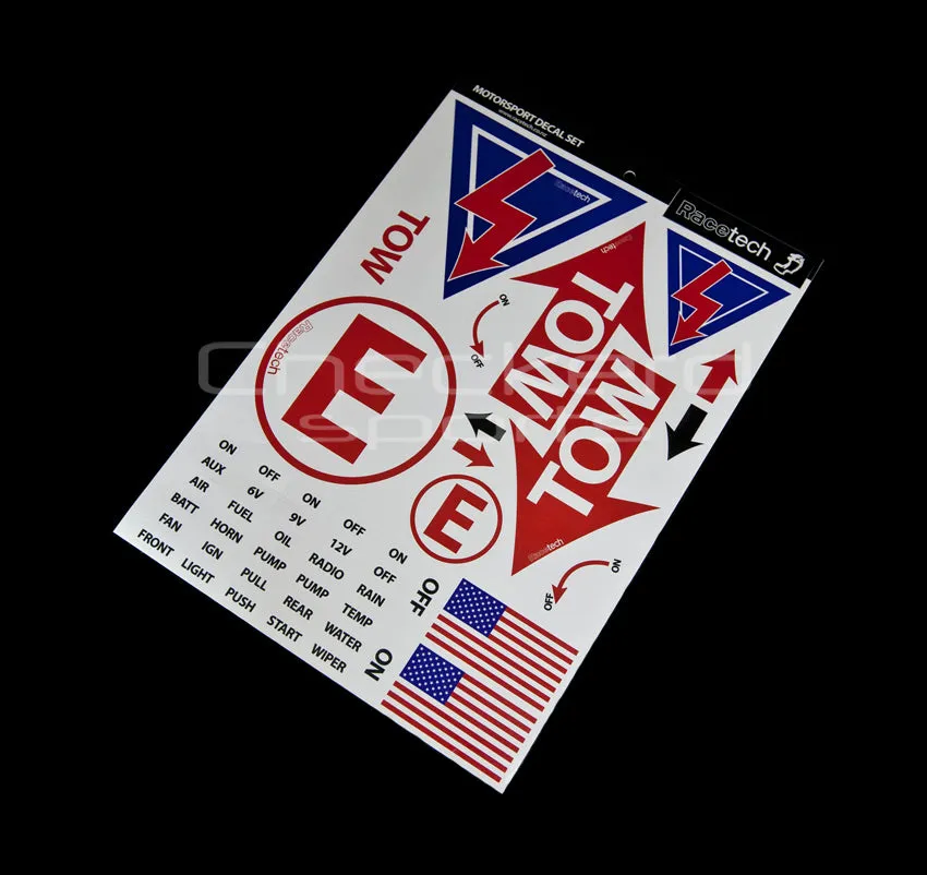 Motorsport Decal Set