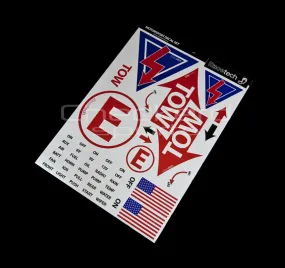Motorsport Decal Set