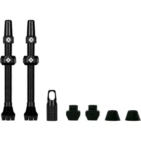 Muc-Off V2 Tubeless Valve Kit - Black, 60mm