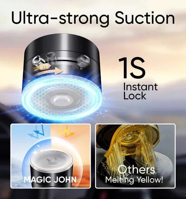 Vacuum Suction Magnetic Phone Stand