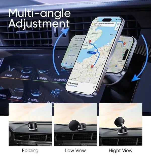 Vacuum Suction Magnetic Phone Stand